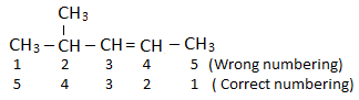 selection of carbon chain in IUPAC nomenclature