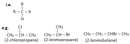 secondary haloalakane