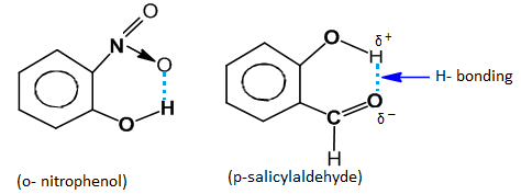 Intramolecular H- bond