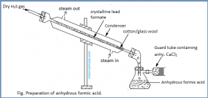 Formic acid (Methanoic acid): Laboratory preparation, Properties and Uses