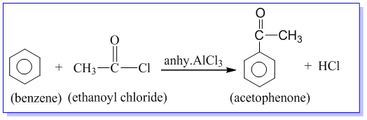 Preparation of acetophenone from benzene